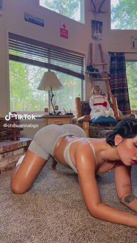 babe fitness tiktok gif