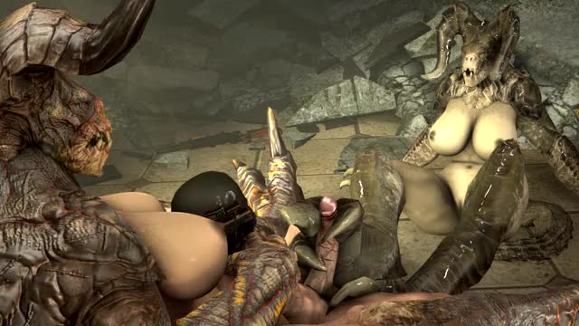 Deathclaw Footjob