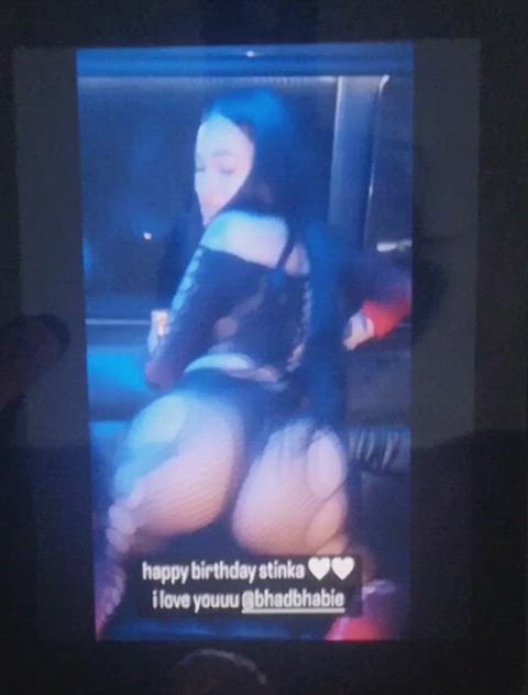 Bhad bhabie cum tribute