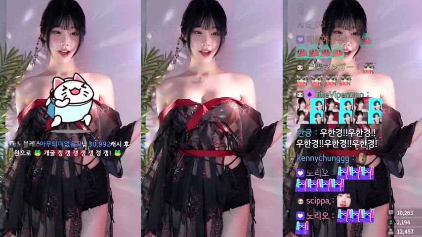 asian big tits dancing korean gif