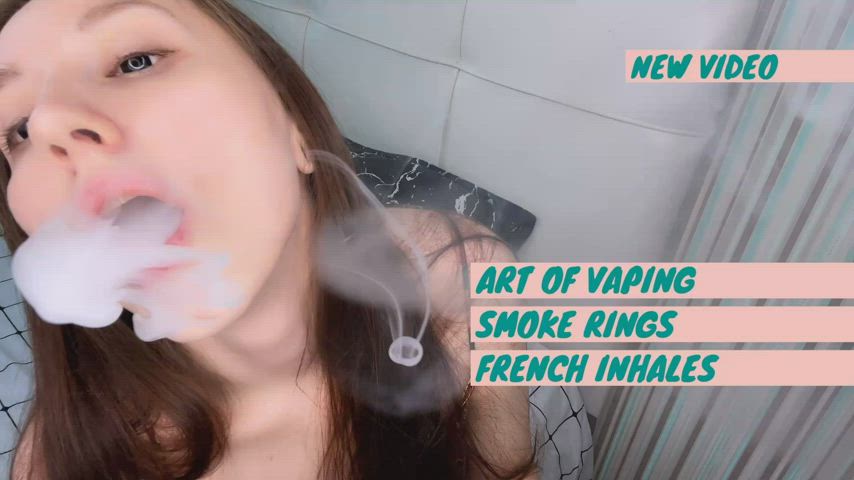 brunette clips4sale fetish lips loyalfans non-nude smoking tease vaping iwantclips