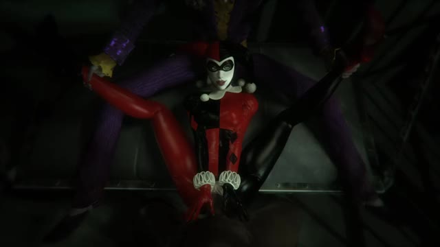 harley quinn vaginal on bed black dick