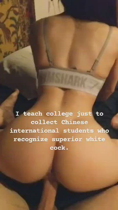 Caption Chinese Student gif