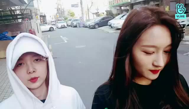 V LIVE - [드림캐쳐] 패셔니스타 시연이의 출근길 22