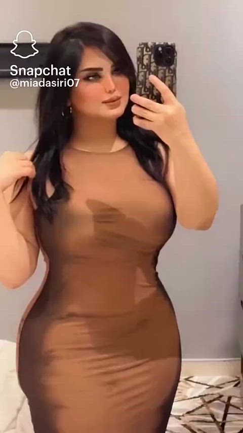 arab ass big tits boobs cute saudi thick tits gif