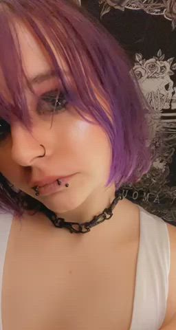 Cute Girls Goth gif