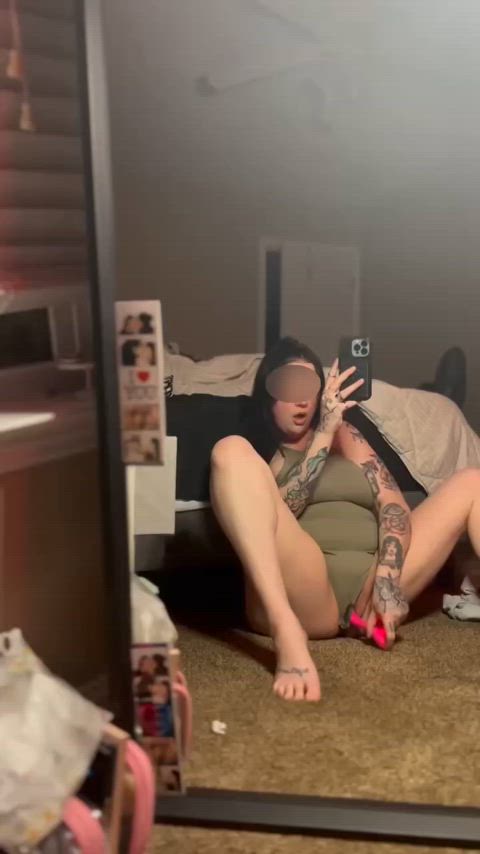 alt big tits cute milf masturbating mirror moaning onlyfans solo tattoo amateur-girls