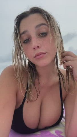 Ass Beach Big Tits Bikini Boobs Huge Tits Teen TikTok Tits gif