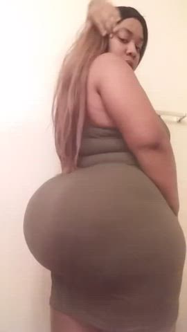 Ass Clapping BBW Jiggling gif