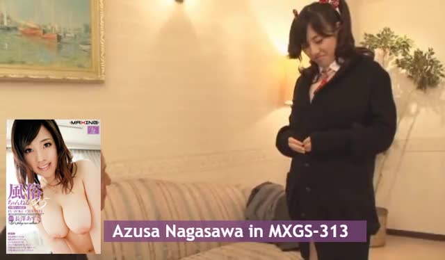 Azusa Nagasawa | Schoolgirl with pigtails fucked