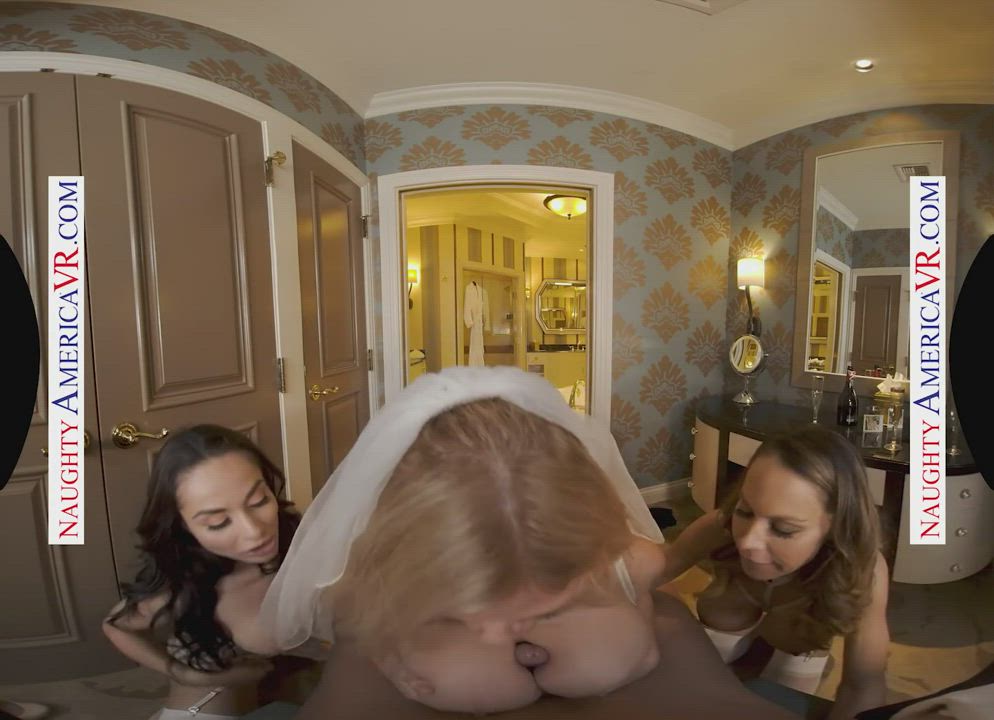 Casca Akashova, Crystal Rush, McKenzie Lee in “Wedding Orgy 10”