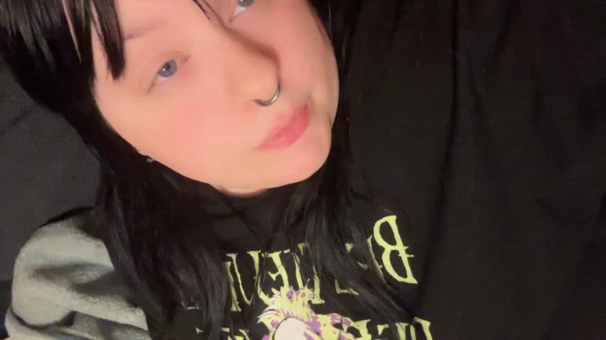 bbw big ass fart fart fetish fetish goth pierced tattooed farting gif