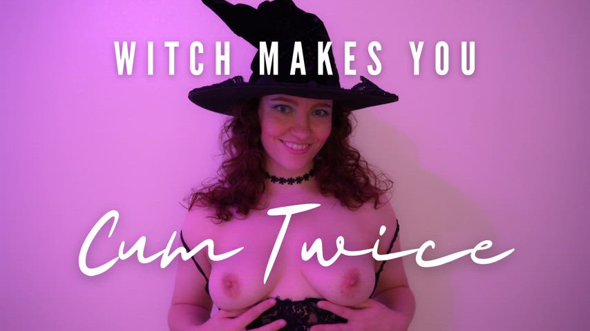 💦💦 NEW JOI! Witch Makes You Cum Twice 💦💦