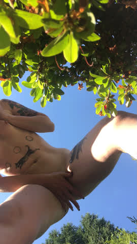 Erotic Outdoor Tattoo gif