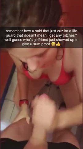 Bathroom Big Dick Blowjob Caption Changing Room Cheating Cuckold Public White Girl