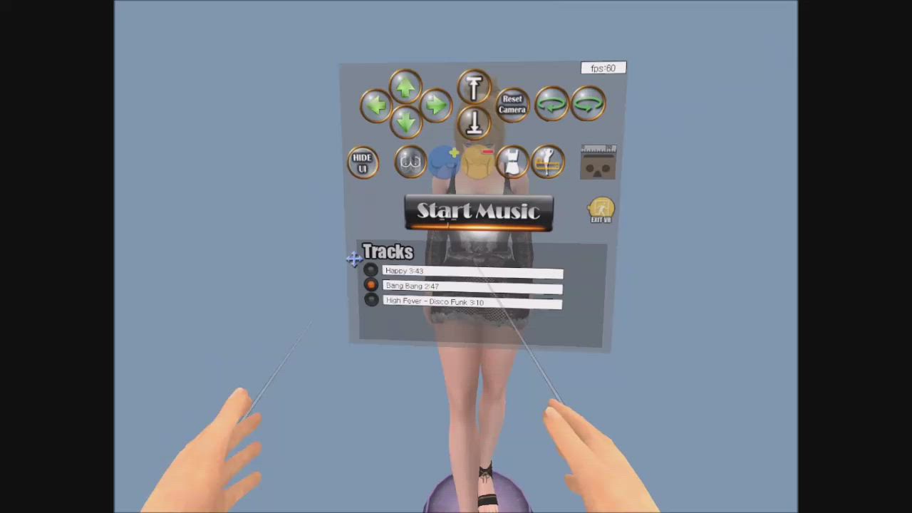 MMD Style Dance Content in Oculus Quest - Free content