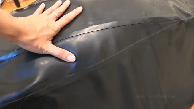 femdom latex rubber gif