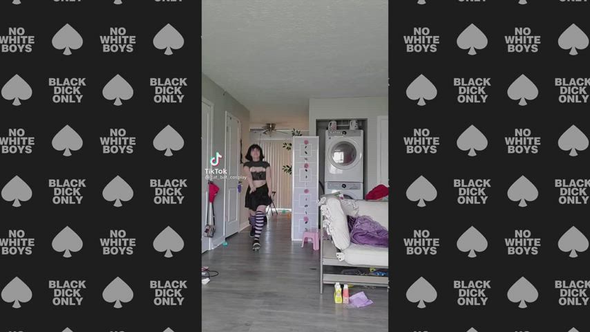 dancing split screen porn tiktok gif