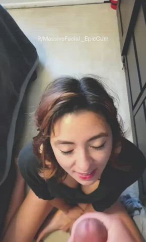 Amateur Asian Clothed Cum Cum In Mouth Cumshot Facial gif