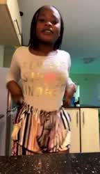 African African American Afro Amateur Dancing Ebony Twerking gif