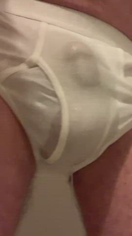 piss pissing underwear gif