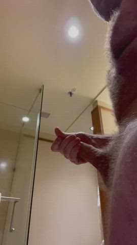 hotel jerk off masturbating gif