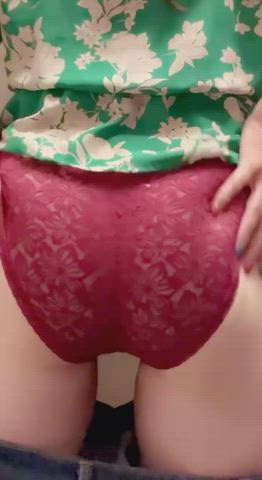 ass ass spread panties gif