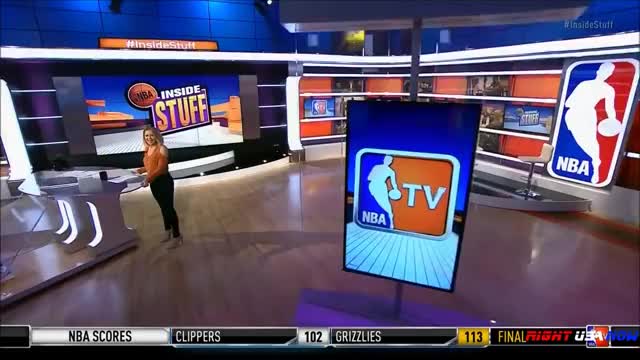 Kristen Ledlow On NBA Inside Stuff