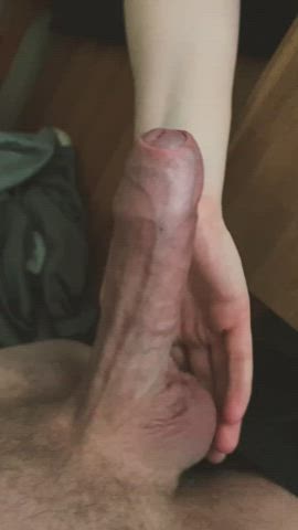 I love when she’s admiring my cock like this. (M)(F)