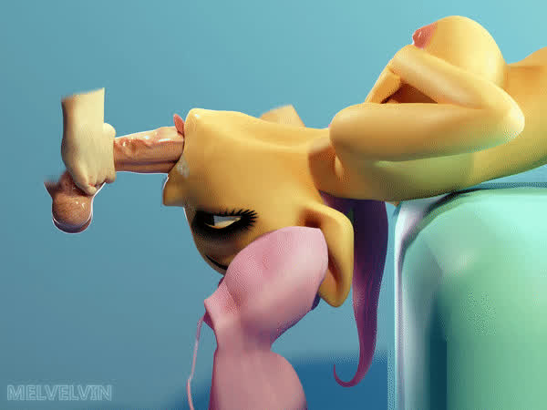 blowjob cartoon sfm throat throat fuck gif