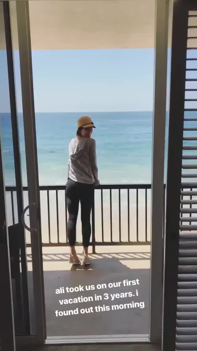 Ali Cobrin vacation