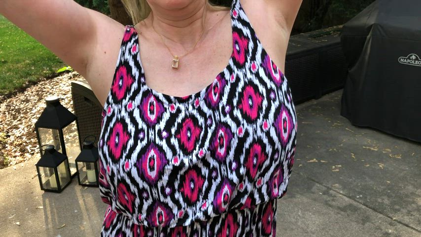 big tits blonde milf gif