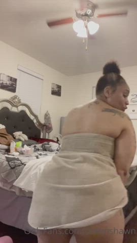 Big Ass Big Tits Dancing Ebony MILF Solo Twerking Porn GIF by hefresh