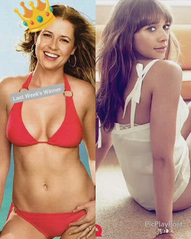 Sexiest Celeb Tournament Round 3! Who is sexier: Jenna Fischer vs Rashida Jones