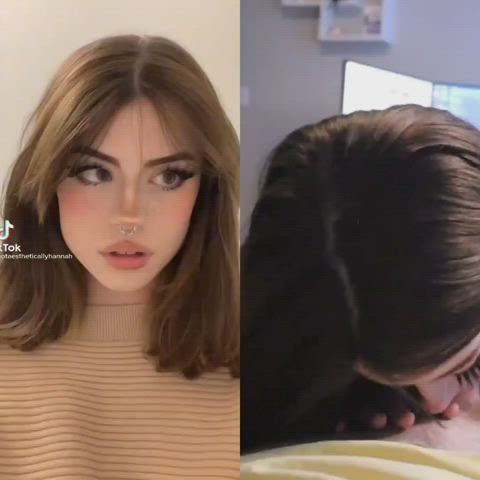 celebrity split screen porn tiktok gif