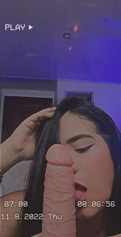 amateur blowjob dildo handjob latina masturbating model sensual webcam gif
