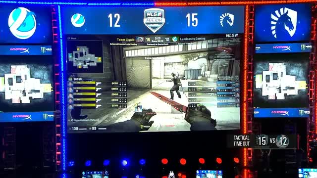 Luminosity Gaming vs Team Liquid - Semi Finals - MLG CSGO Major