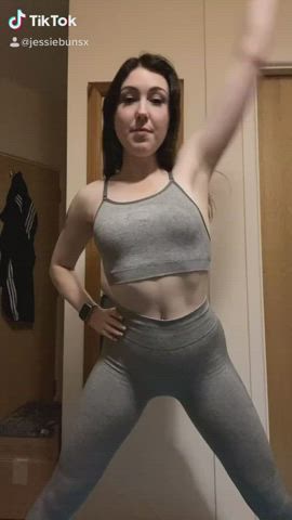sex strip tiktok workout gif