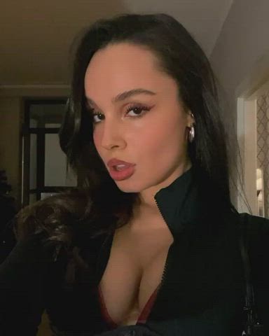 SEREBRO : Elizaveta Kornilova Cleavage, Stroking/Rubbing Clothed Tits, Sexy Moves,