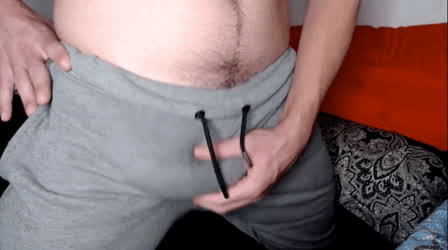 Male Masturbation Pants Pubic Hair gif