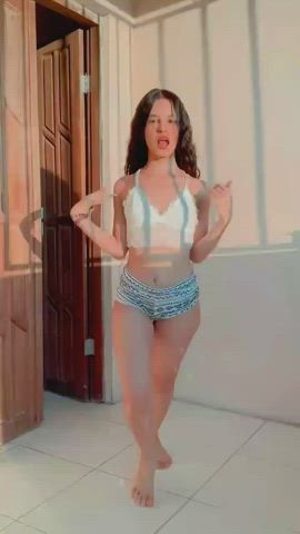 brazilian dancing natural petite gif