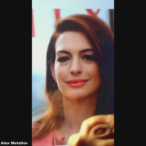 anne hathaway big dick celebrity cock cum cumshot huge load male masturbation masturbating