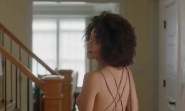 Nathalie Emmanuel in 'Holly Slept Over'