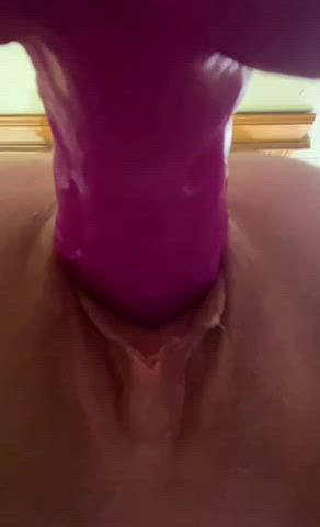 Asshole Close Up Gaping Huge Dildo MILF Masturbating Quiver Vibrator Wet Pussy gif