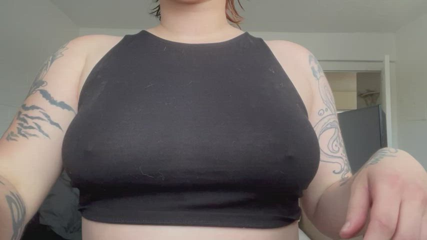 Love showing off my perky natural tits