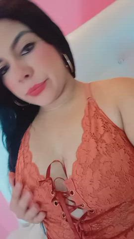 camgirl cute latina mom seduction sensual sex webcam gif