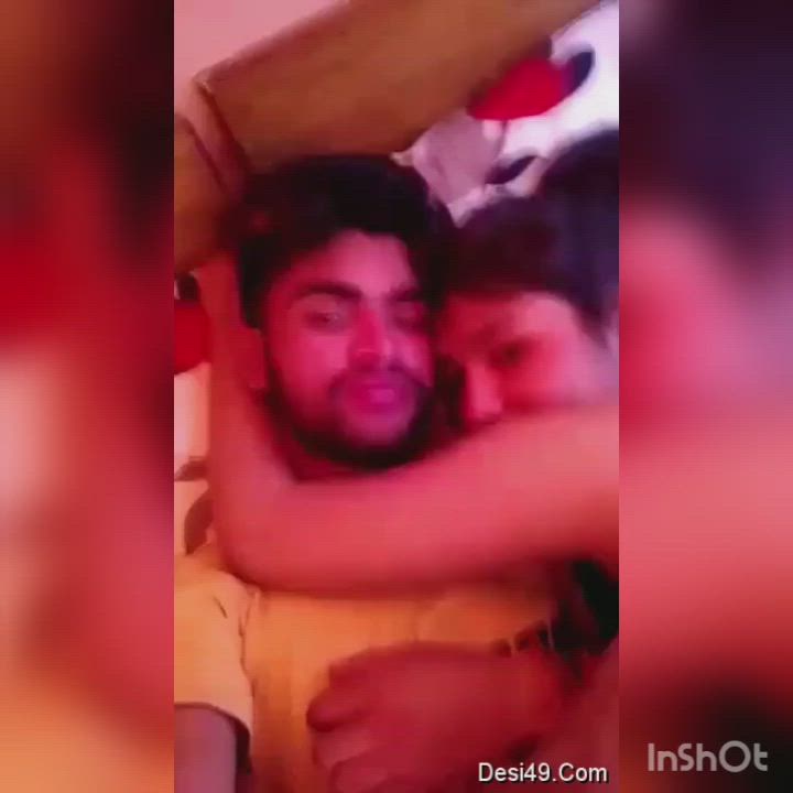 A hot girl enjoying with her bf