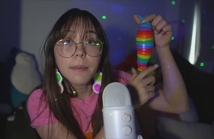 asmr asian glasses handjob joi jerk off parody sexy tease gif