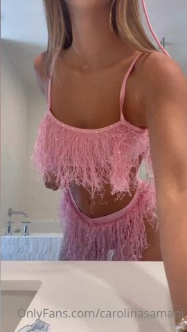 Bathroom Cowgirl OnlyFans Tease gif