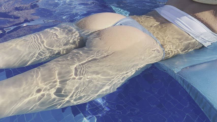 big ass pawg pool gif